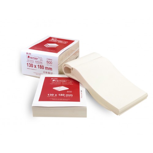 BLOC PREMIER - Pack 3 Blocs (500 sheets per pad)